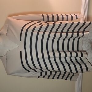 MER SEA Striped Polo Sweater S/M